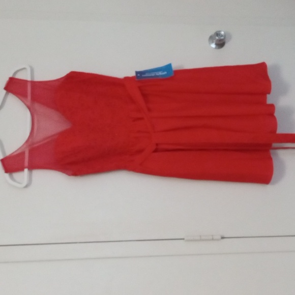 Hand Beaded Prom/Cocktail Silky Mini Dress XL - Picture 2 of 12